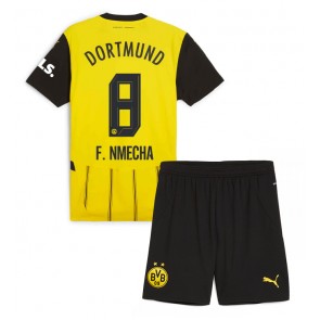 Borussia Dortmund Felix Nmecha #8 Dětské Domácí dres komplet 2024-25 Krátký Rukáv (+ trenýrky)